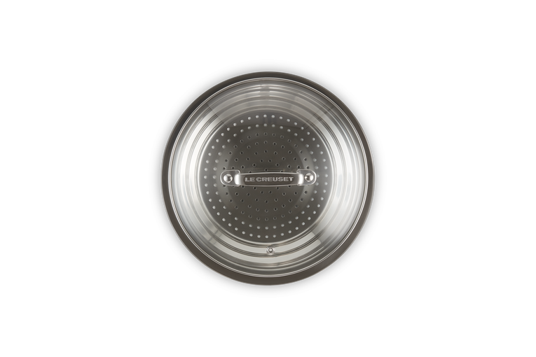 Stainless Steel Multi-steamer with Glass Lid