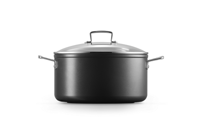 Toughened Non-Stick Deep Casserole with Glass Lid