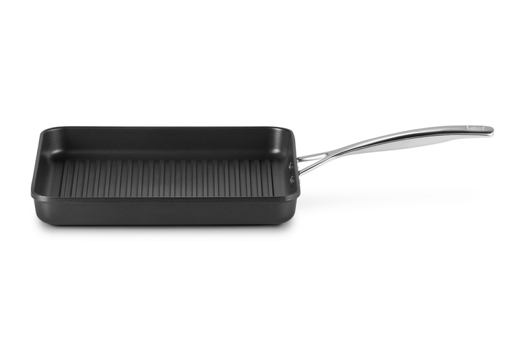 Toughened Non-Stick Square Grill with Long Handle