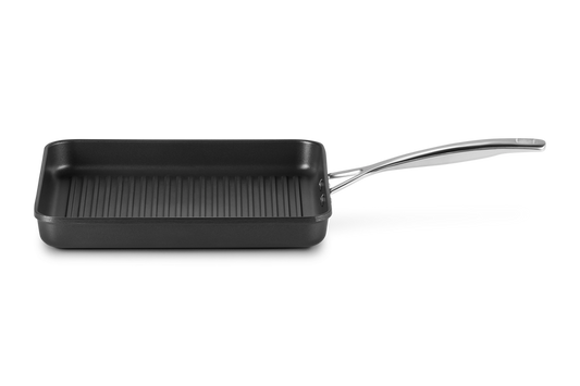 Toughened Non-Stick Square Grill with Long Handle