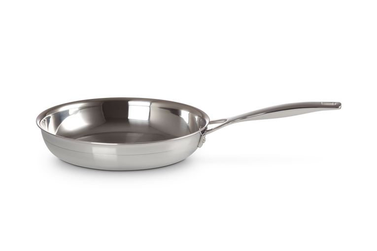 3-ply Stainless Steel Uncoated Frying Pan