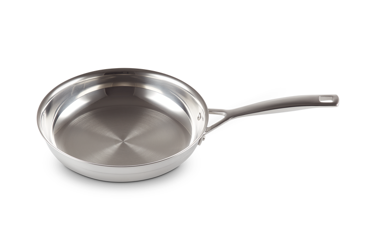 3-ply Stainless Steel Uncoated Frying Pan