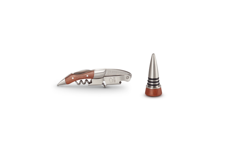 GS 190 Wooden Waiter's Corkscrew and Stopper