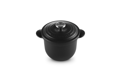 Cast Iron Cocotte Every with Stoneware inner Lid