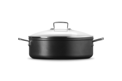 Toughened Non-Stick Sauteuse with Glass Lid