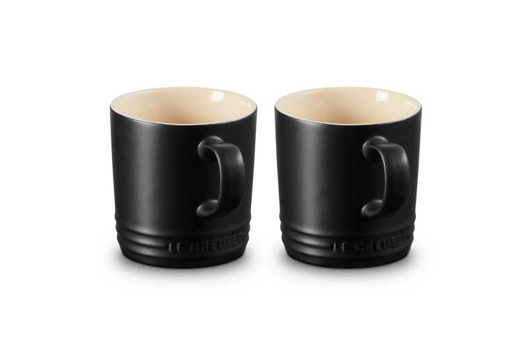 Stoneware Set of 2 Mugs