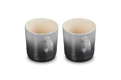 Stoneware Set of 2 Mugs