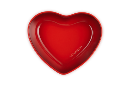 Stoneware Heart Serving Bowl