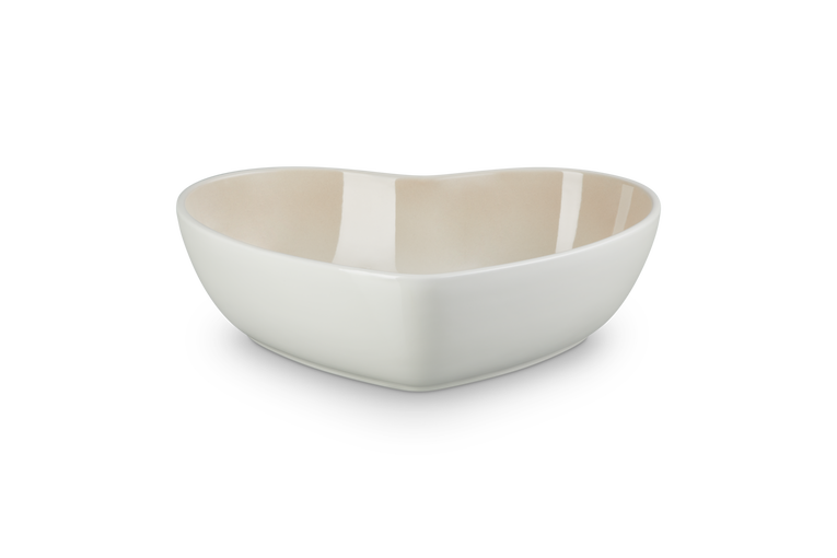 Stoneware Heart Serving Bowl