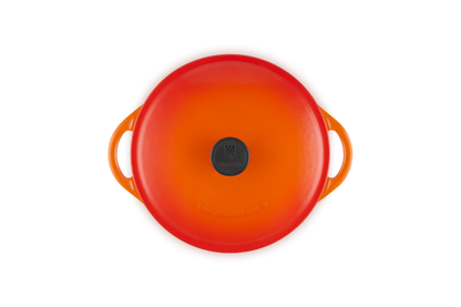 Cast Iron Cousances Round Casserole