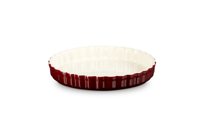 Stoneware Fluted Flan Dish