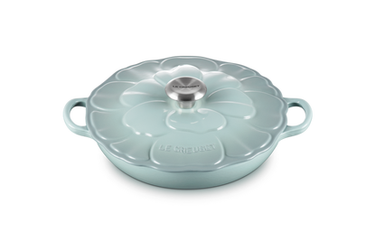 Cast Iron Petal Shallow Casserole