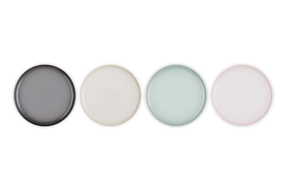 Stoneware Coupe Set of 4 Side Plates