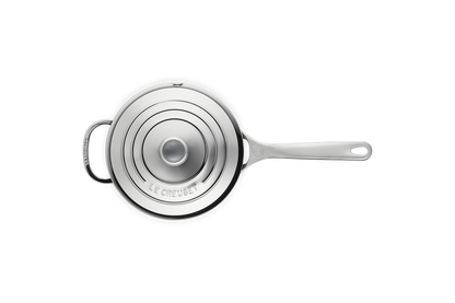 Signature Stainless Steel Saucepan with Lid and Helper Handle