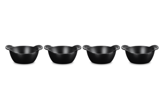 Cast Iron Gourmand Set of 4 Mini Casseroles