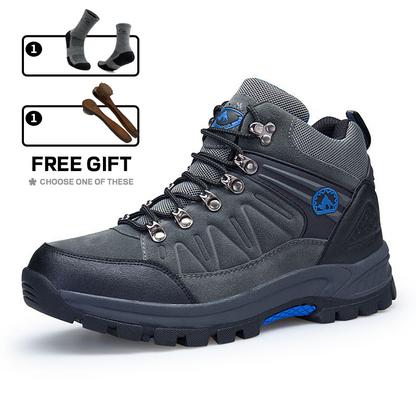 (⏰BLACK FRIDAY SPECIAL-70%OFF)Men's Mountaineering Orthopedic Ankle Support Hiking Boots Waterproof Non-Slip Wide Toe Tactical Boots