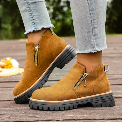 🔥Last Day Promotion 50% OFF - Women's Chunky Platform Ankle Boots