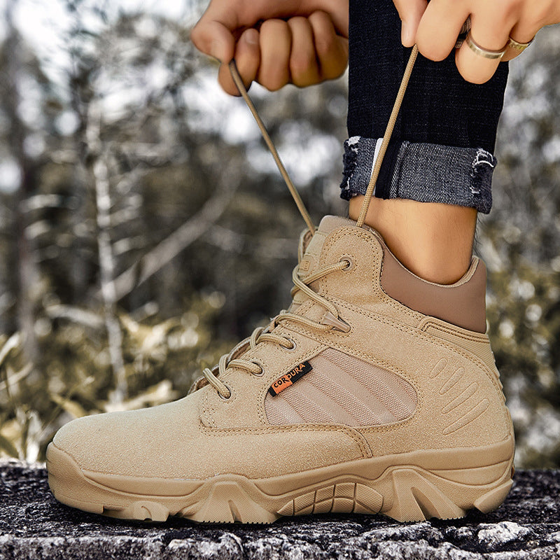 Men's Outdoor Waterproof Non-Slip Duty Work Boots (Durability Upgrade)