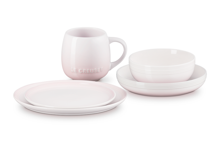 Stoneware Coupe 5-piece Dinnerware Set