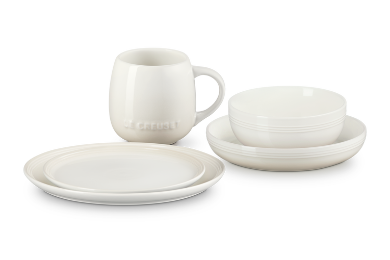 Stoneware Coupe 5-piece Dinnerware Set