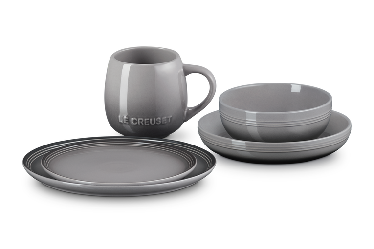 Stoneware Coupe 5-piece Dinnerware Set