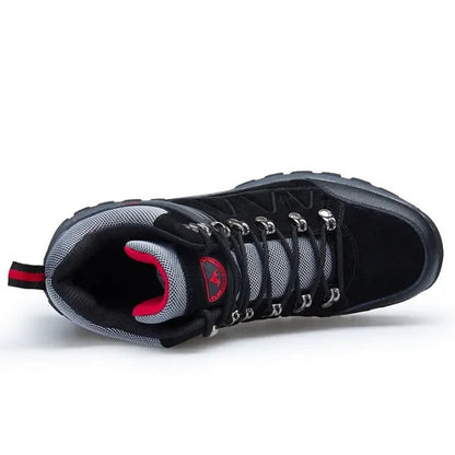 (⏰BLACK FRIDAY SPECIAL-70%OFF)Men's Mountaineering Orthopedic Ankle Support Hiking Boots Waterproof Non-Slip Wide Toe Tactical Boots